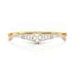 0.74Ct Rose Lattice Lab-Grown Diamond Gold Bracelet