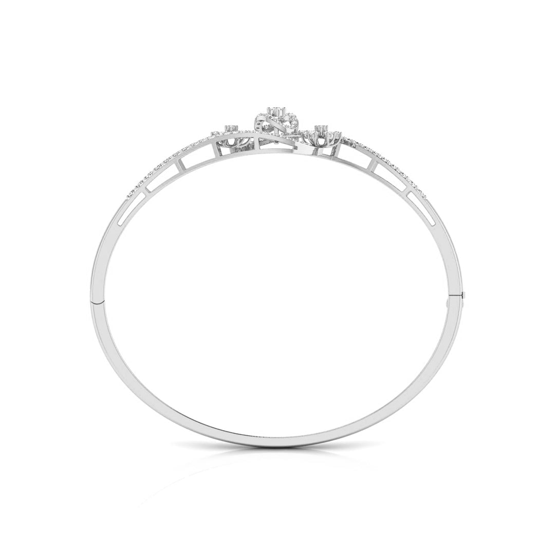 0.82Ct Prong Lab-Grown Diamond Gold Bracelet
