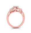 0.15Ct Round Cut Cluster Lab-Grown Diamond Ring