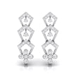 0.50Ct Round Lab-Grown Diamond Gold Dangellers Earrings