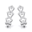 0.50Ct Round Lab-Grown Diamond Gold Dangellers Earrings