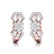 0.31Ct Round Lab-Grown Diamond Gold Dangellers Earrings