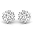 0.57Ct Round Lab-Grown Diamond Gold Stud Earrings