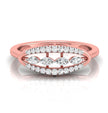 0.17Ct Four Marquise Cut Lab-Grown Diamond Gold Ring