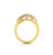 0.17Ct Four Marquise Cut Lab-Grown Diamond Gold Ring