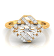 0.24Ct Marquise Cut Prong Set Lab-Grown Diamond Gold Ring