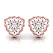 0.34Ct Round Lab-Grown Diamond Gold Stud Earrings