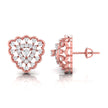 0.34Ct Round Lab-Grown Diamond Gold Stud Earrings
