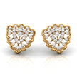 0.34Ct Round Lab-Grown Diamond Gold Stud Earrings