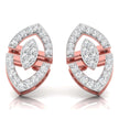 0.22Ct Round Cluster Lab-Grown Diamond Gold Stud Earrings