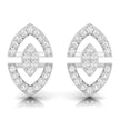 0.22Ct Round Cluster Lab-Grown Diamond Gold Stud Earrings