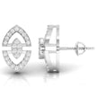0.22Ct Round Cluster Lab-Grown Diamond Gold Stud Earrings