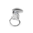 0.02Ct Round Two Stone Lab-Grown Diamond Gold Wire Back Stud Nosepins