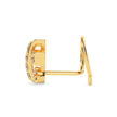 0.06Ct Round Prong Set Lab-Grown Diamond Gold Wire Back Stud Nosepins