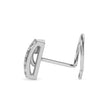 0.05Ct Double Element Design Lab-Grown Diamond Gold Wire Back Stud Nosepins