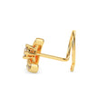0.03Ct Round Prong Set Lab-Grown Diamond Gold Wire Back Stud Nosepins