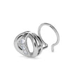 0.05Ct Round Shape Prong Lab-Grown Diamond Gold Wire Back Stud Nosepins