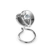 0.03Ct Teardrop Design Lab-Grown Diamond Gold Wire Back Stud Nosepins