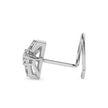 0.06Ct Dainty Prong Set Lab-Grown Diamond Gold Wire Back Stud Nosepins