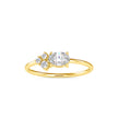 oval solitaire diamond ring in yellow gold