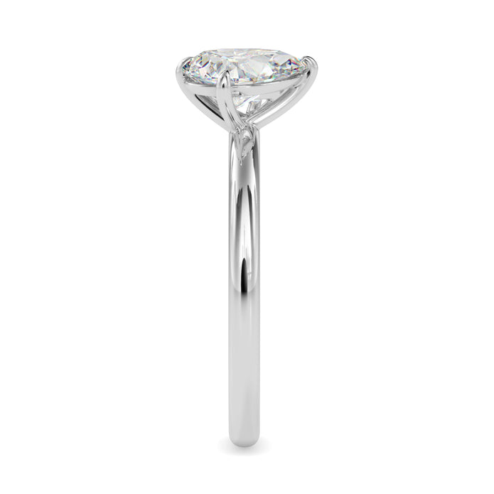 1.87Ct Pear Cut Lab-Grown Diamond Toi Et Moi Gold Ring