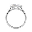 1.88Ct Pear & Oval Lab-Grown Diamond Toi Et Moi Gold Ring