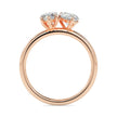 1.75Ct Pear & Marquise Lab-Grown Diamond Toi Et Moi Gold Ring