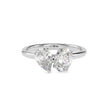 1.88Ct Oval & Pear Lab-Grown Diamond Toi Et Moi Gold Ring