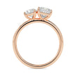 1.93Ct Princess & Pear Lab-Grown Diamond Toi Et Moi Gold Ring
