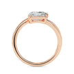 1.88Ct Emerald & Pear Lab-Grown Diamond Toi Et Moi Gold Ring