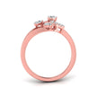 0.24Ct Leaf Like Design Pear Cut Prong Set Lab-Grown Diamond Ring