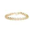 0.02Ct Infinity Link Lab-Grown Diamond Gold Tennis Bracelet