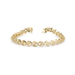 0.02Ct Infinity Link Lab-Grown Diamond Gold Tennis Bracelet
