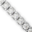 0.06Ct Round Cut Lab-Grown Diamond Gold Tennis Bracelet