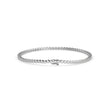 0.02Ct Round Prong Lab-Grown Diamond Gold Tennis Bracelet
