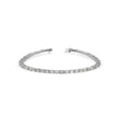 0.13Ct Baguette & Round Cut Lab-Grown Diamond Gold Tennis Bracelet