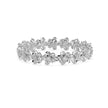 0.03Ct Flower Lab-Grown Diamond Gold Contemporary Bracelets
