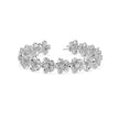 0.03Ct Flower Lab-Grown Diamond Gold Contemporary Bracelets
