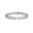0.15Ct Circular Motifs Lab-Grown Diamond Gold Tennis Bracelets