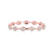 0.25Ct Square Shaped Lab-Grown Diamond Gold Contemporary Bracelets