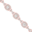 0.25Ct Square Shaped Lab-Grown Diamond Gold Contemporary Bracelets
