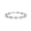 0.25Ct Square Shaped Lab-Grown Diamond Gold Contemporary Bracelets