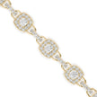 0.25Ct Square Shaped Lab-Grown Diamond Gold Contemporary Bracelets