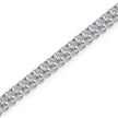 4.03Ct Oval Prong Set Lab-Grown Diamond Gold Tennis Bracelets