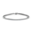 3.89Ct Cushion Prong Set Lab-Grown Diamond Gold Tennis Bracelets