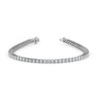 3.89Ct Cushion Prong Set Lab-Grown Diamond Gold Tennis Bracelets
