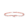 0.09Ct Round Cut Lab-Grown Diamond Gold Tennis Bracelet