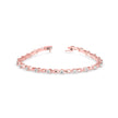 0.09Ct Round Cut Lab-Grown Diamond Gold Tennis Bracelet