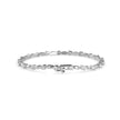 0.09Ct Round Cut Lab-Grown Diamond Gold Tennis Bracelet