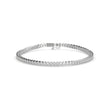 0.04Ct Round Cut Bezel Set Lab-Grown Diamond Gold Tennis Bracelet